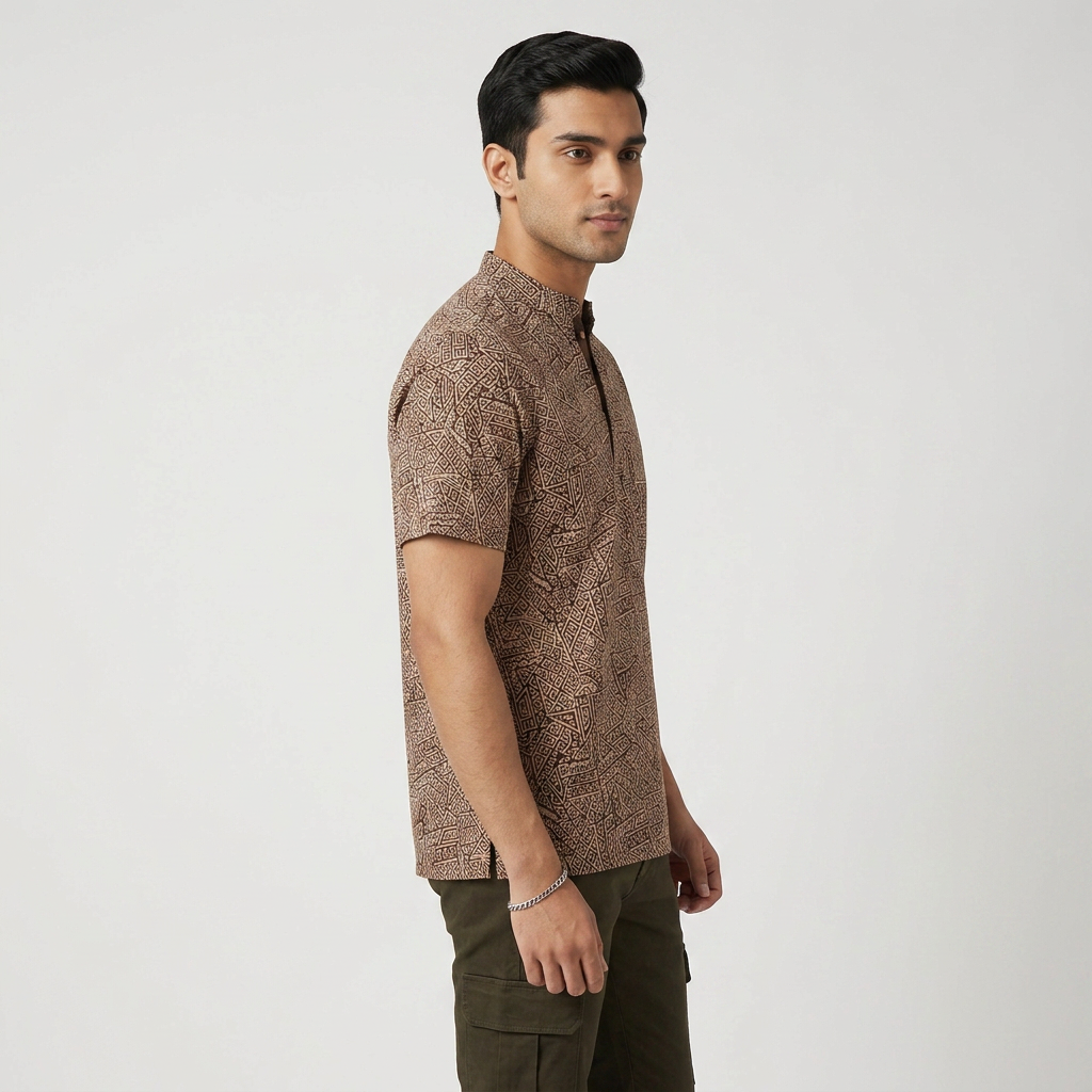 Cotton Printed Short Kurta