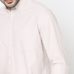 Slim Fit Solid Shirt