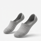 Men Solid No Show Socks - Pack of 3