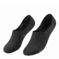 Men Solid No Show Socks - Pack of 3