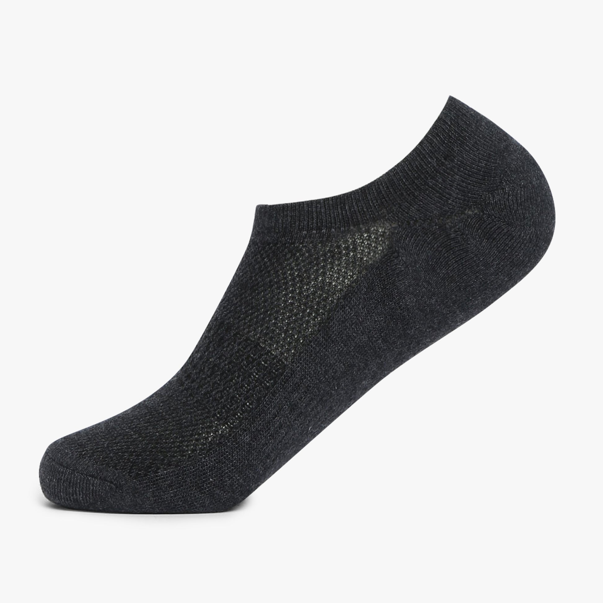 Mens Solid Low Cut Socks