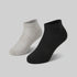 Men Cotton Solid Socks - Pack of 2