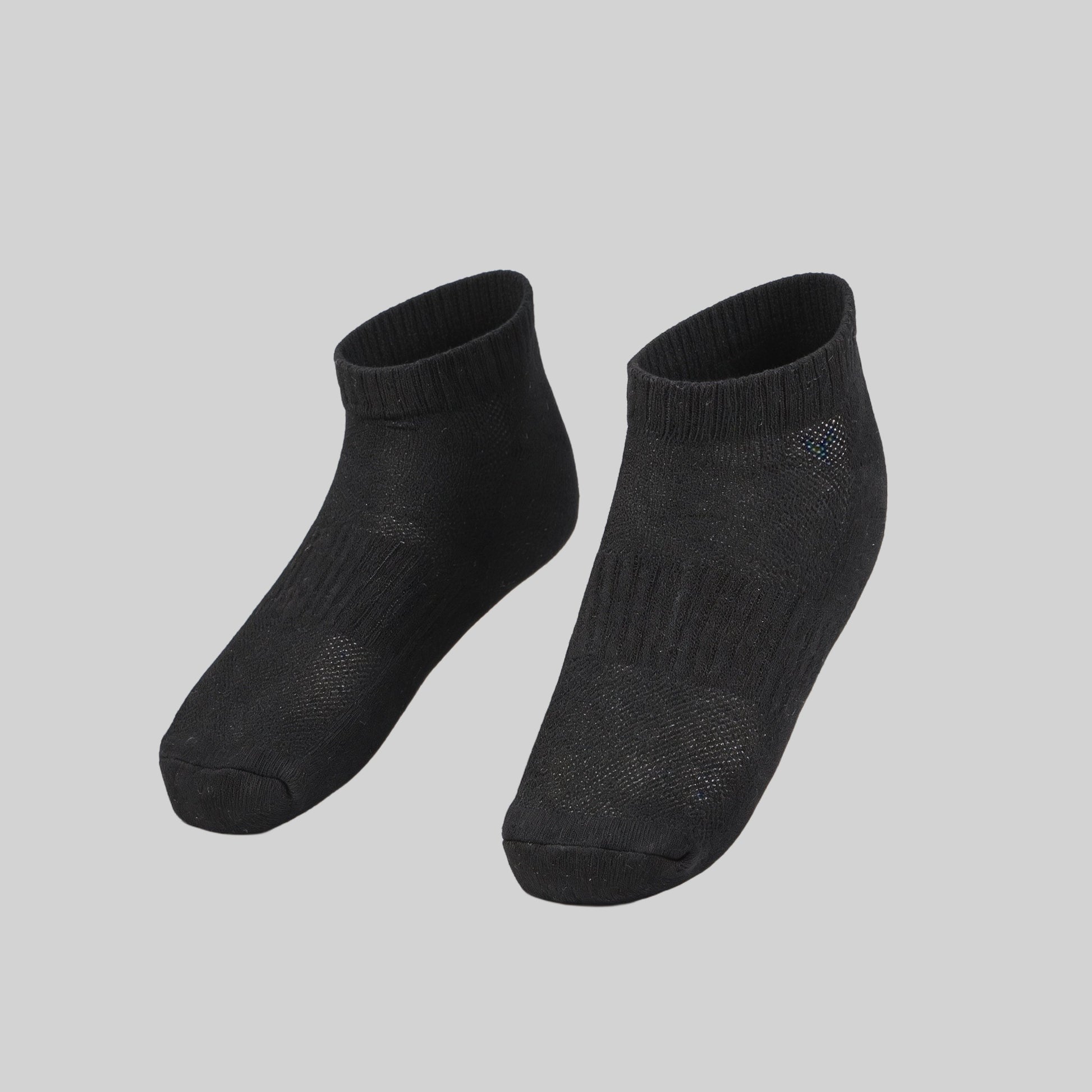 Men Cotton Solid Socks - Pack of 2