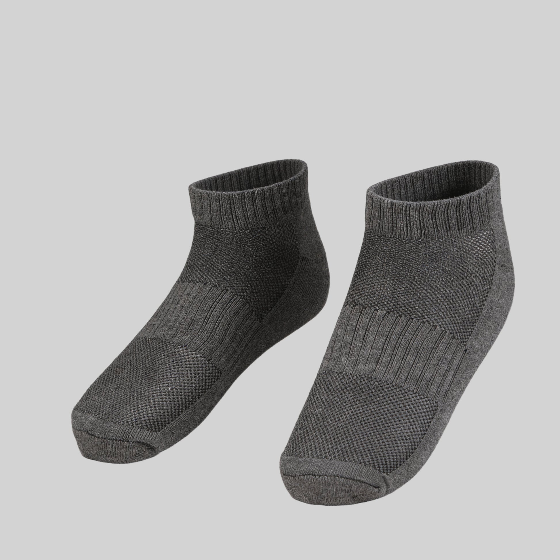 Men Cotton Solid Socks - Pack of 2