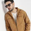 Regular Fit Solid Jacket