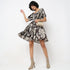 Flare Fit Printed Dress
