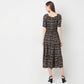Flare Fit Printed Dress