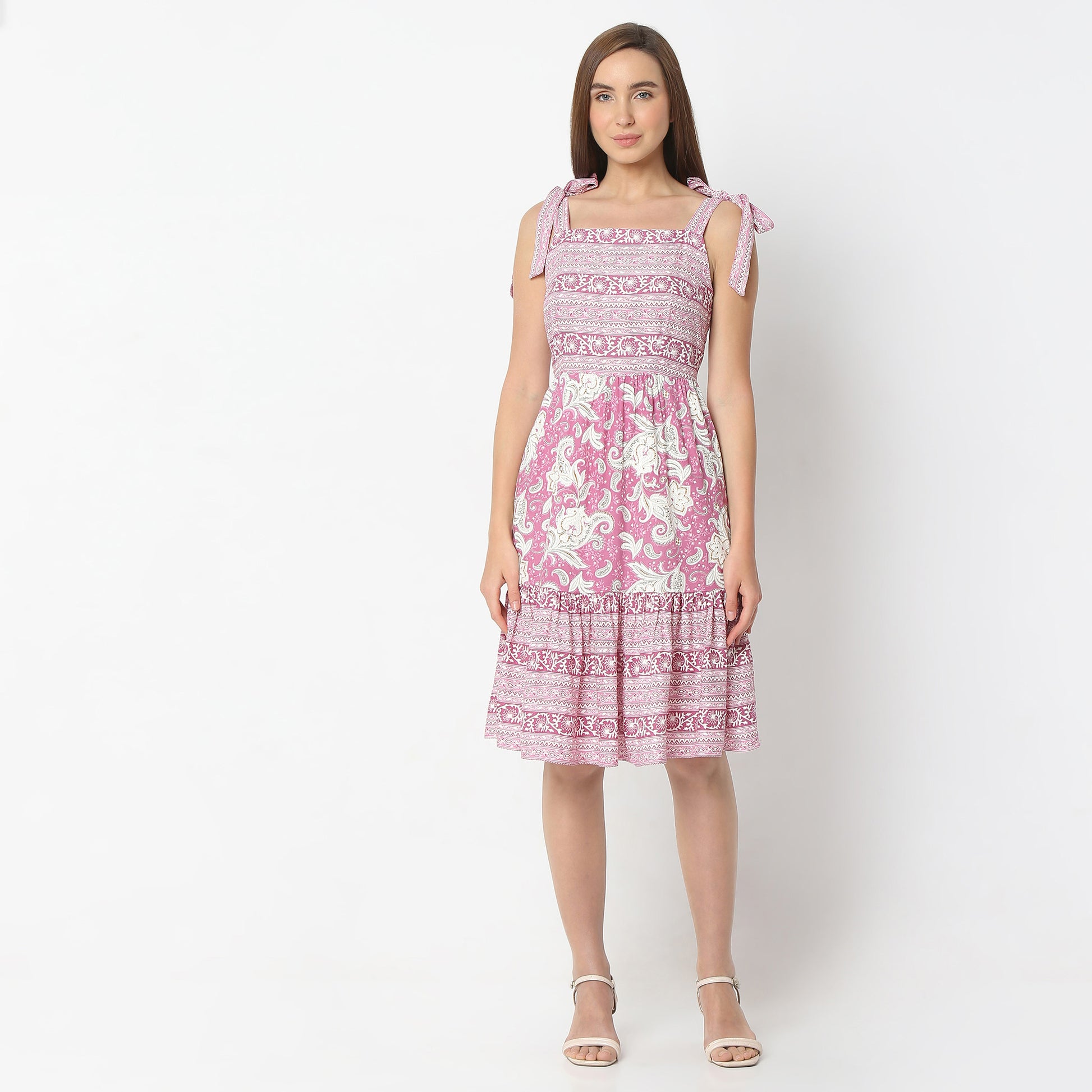 knee length dresses myntra Buy Fashion2wear Women's Floral Printed Fit & Flare Knee Length Dresses - Dresses for Women 30929277