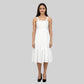 Flared Strappy Tiered Dress