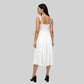 Flared Strappy Tiered Dress