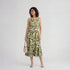 Polyester Printed Sleeveless Dress
