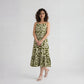 Polyester Printed Sleeveless Dress