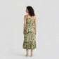Polyester Printed Sleeveless Dress