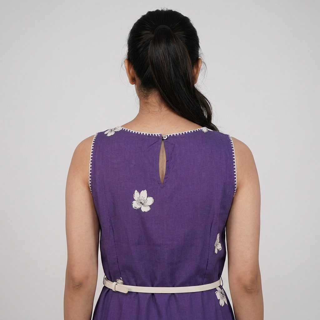 Printed Flared Dress