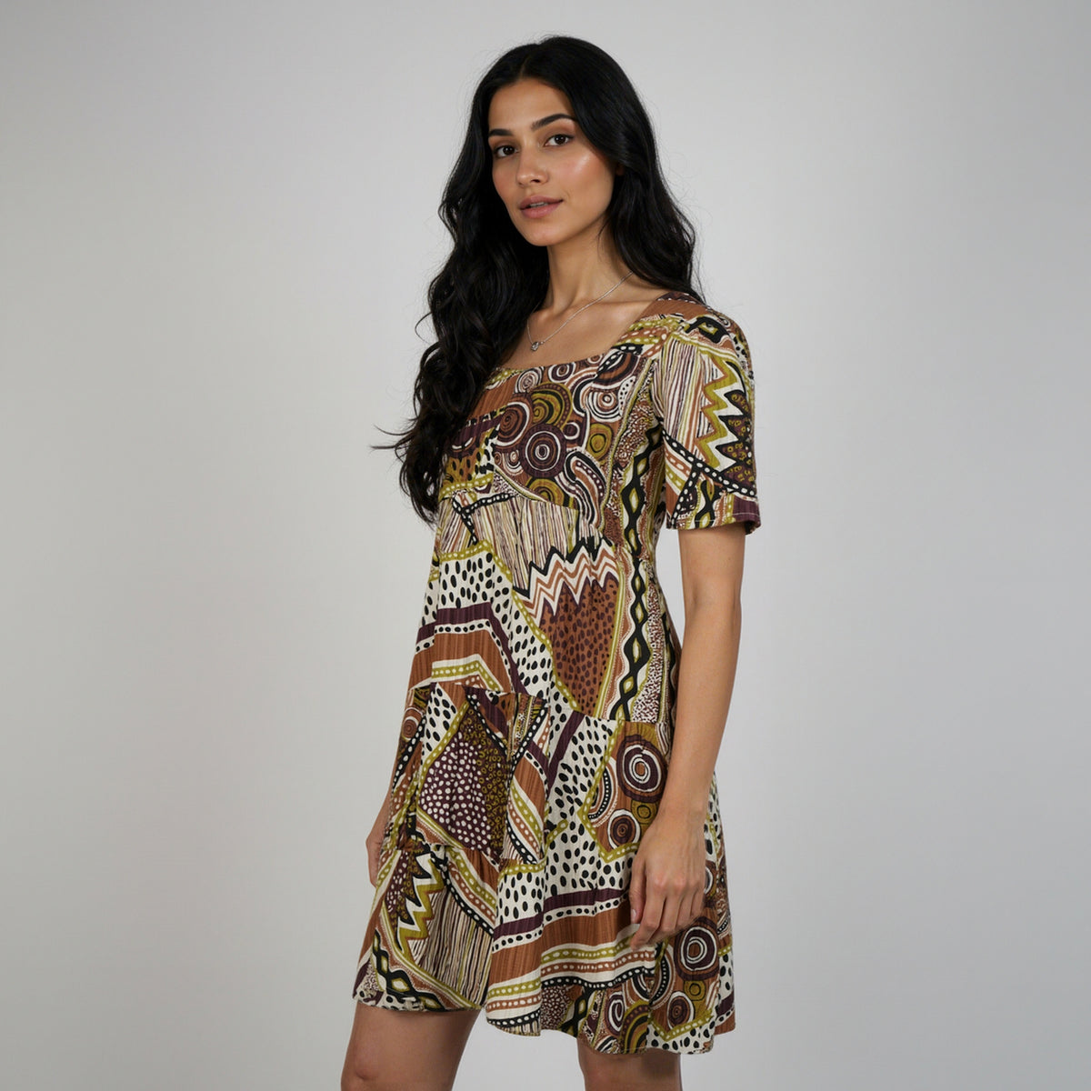 Short Tiered Dress