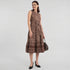 Woven Printed Flared Dress