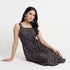 Embellished Front Placket Strappy Dress