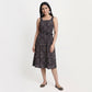 Embellished Front Placket Strappy Dress