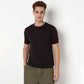 Crew Neck Hand Knit Jersey Flat Knits T-Shirt