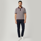 Cotton Striped Polo T-Shirt