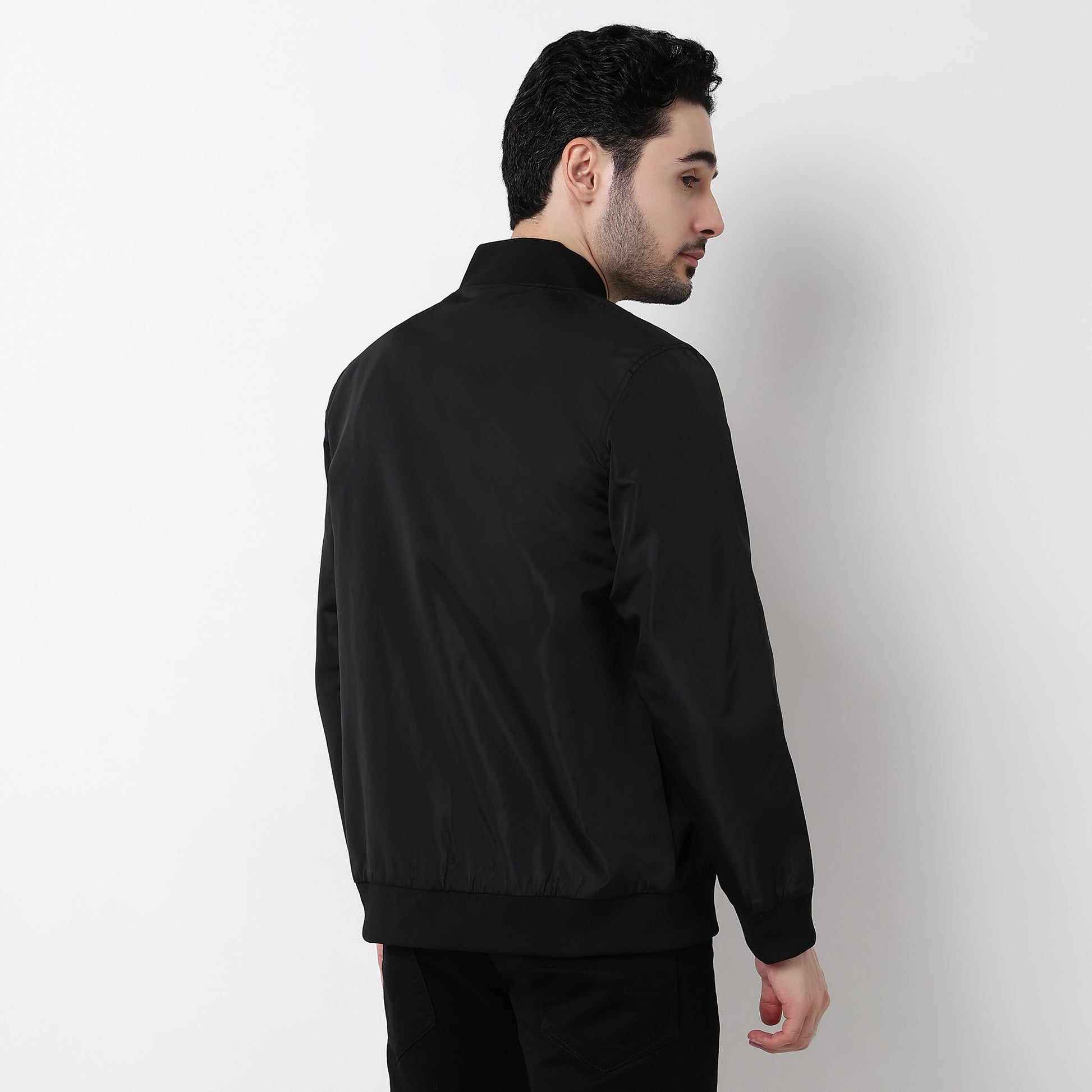 Henley Neck Jacket