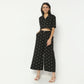 Flare Fit Mid Rise Culottes