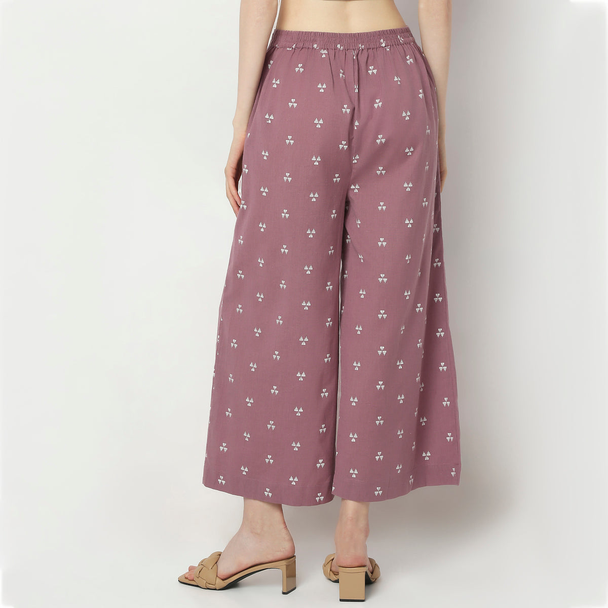 Flare Fit Mid Rise Culottes