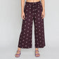 Printed Flared Ankle Length Pants