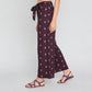 Printed Flared Ankle Length Pants