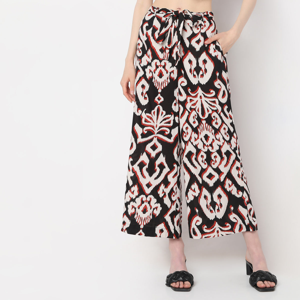 Straight Fit High Rise Culottes