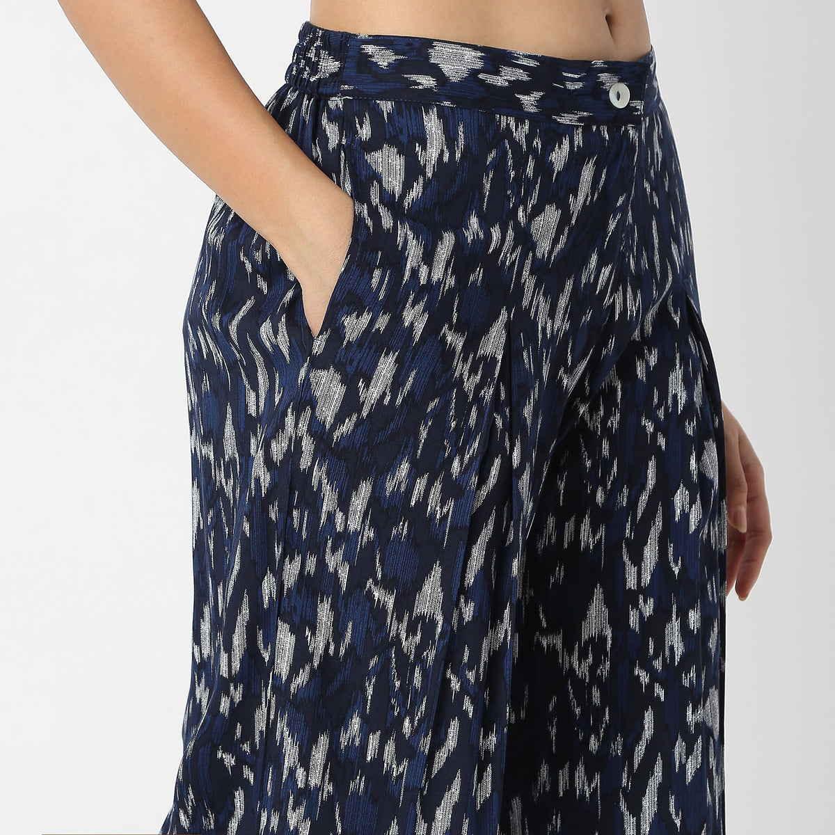 Flare Fit Printed Ankle Length Culottes