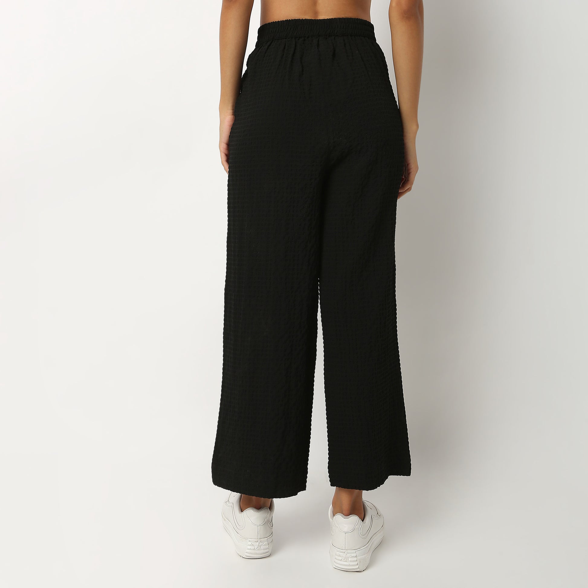Polyester Ankle Length Pants