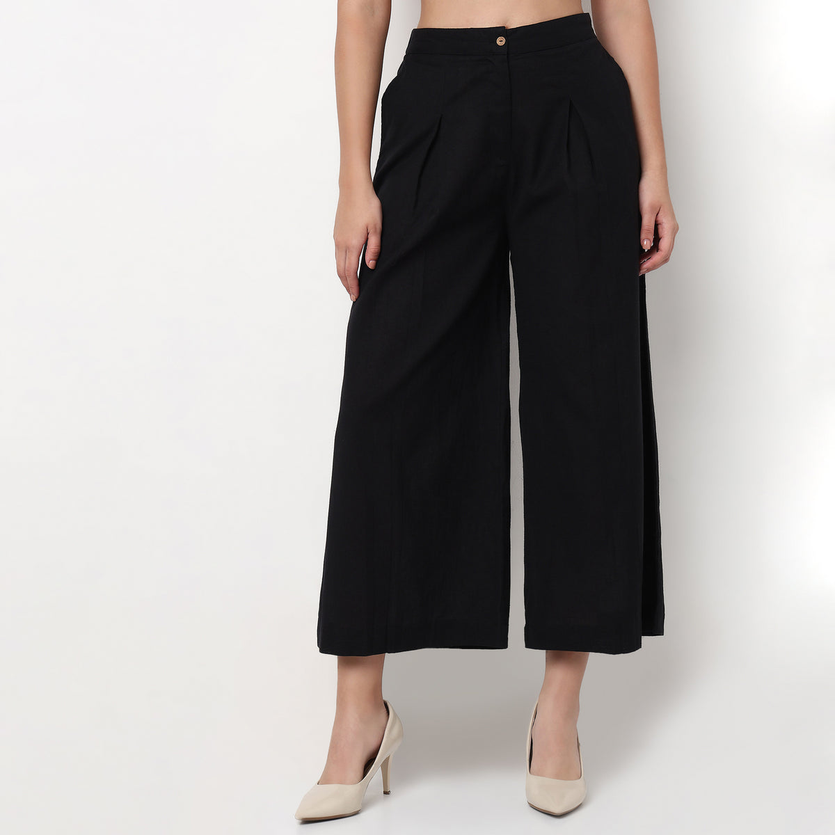 Flared High Rise Pant