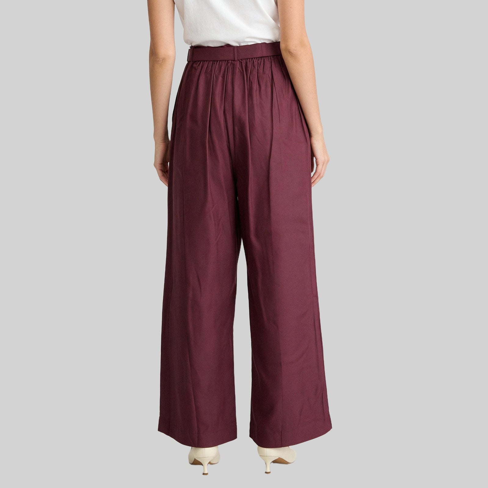 High Rise Straight Palazzos