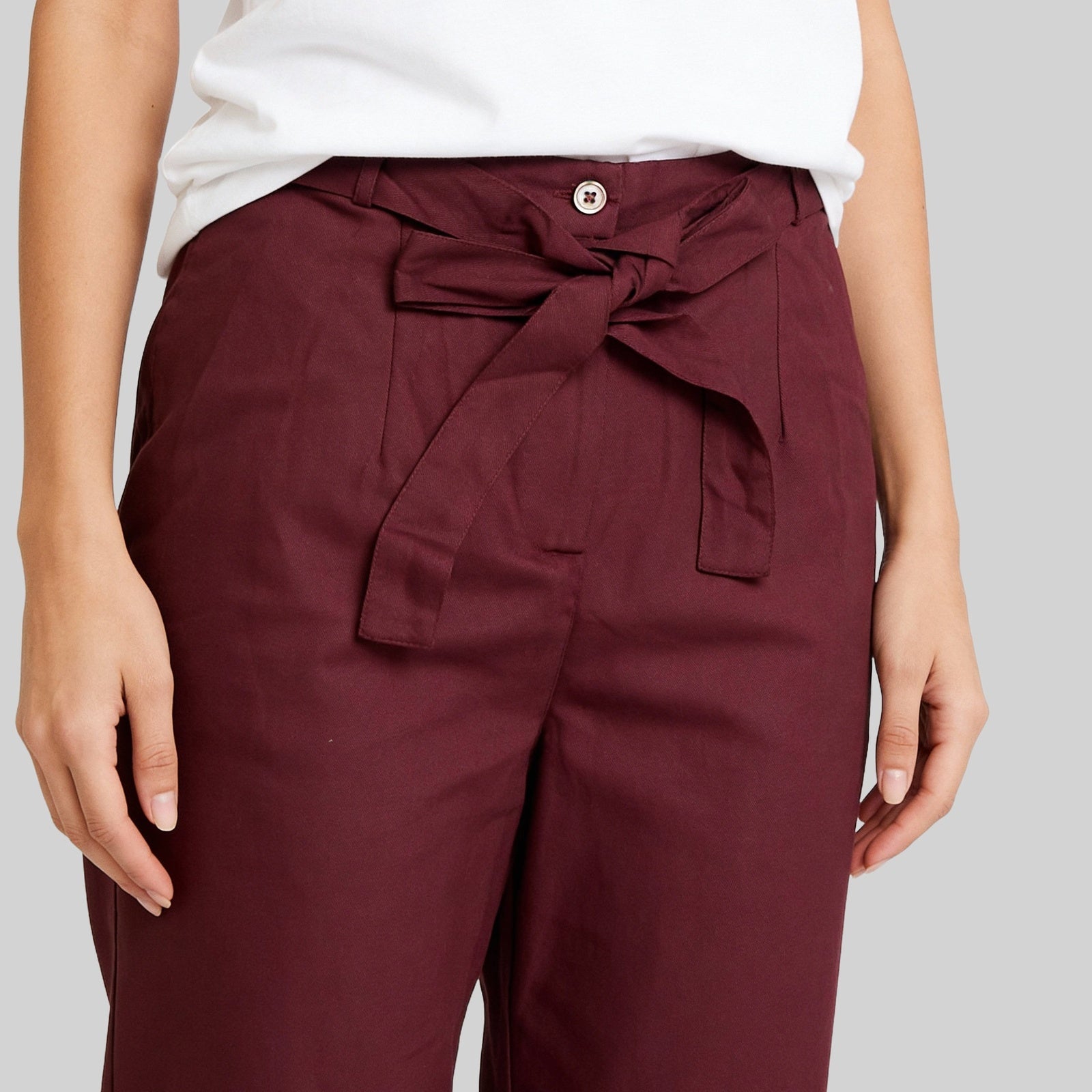 High Rise Straight Palazzos