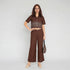 Straight Fit High Rise Pants