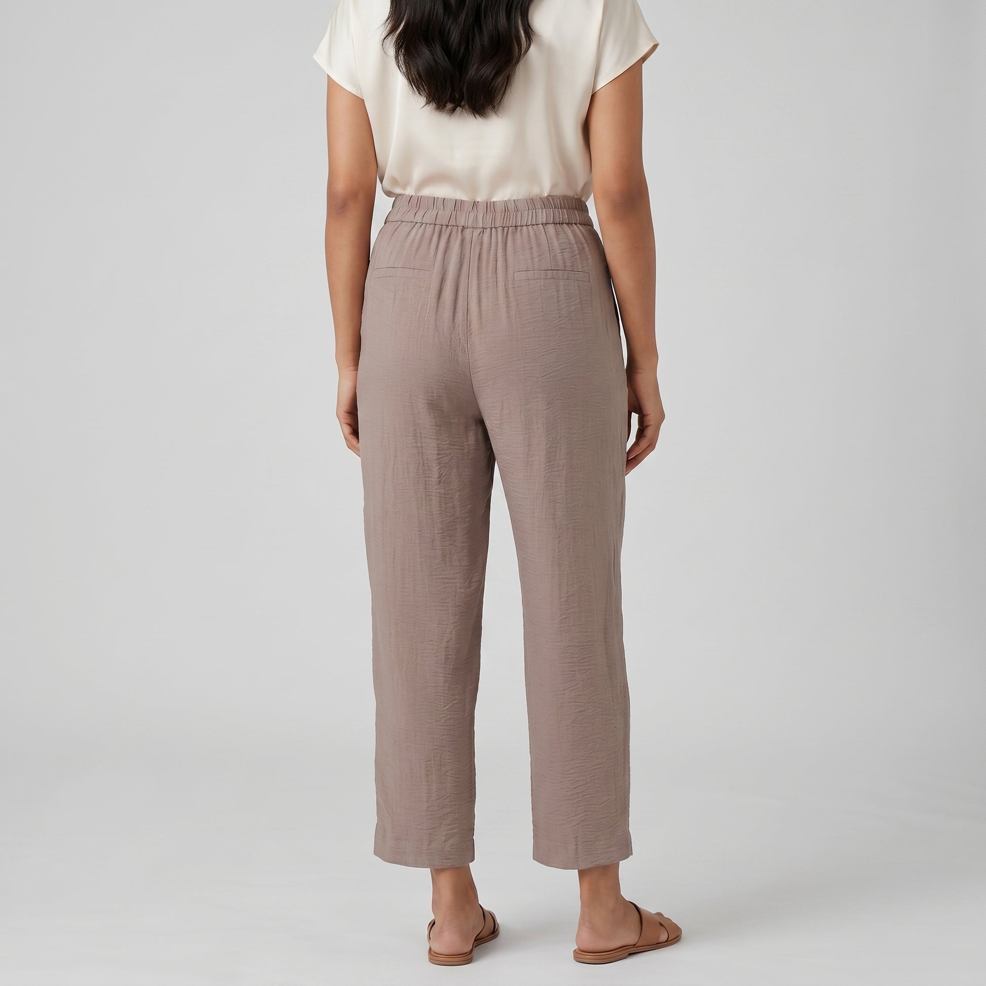 High Rise Straight Pant