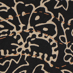 Flared Bias Printed Skirt