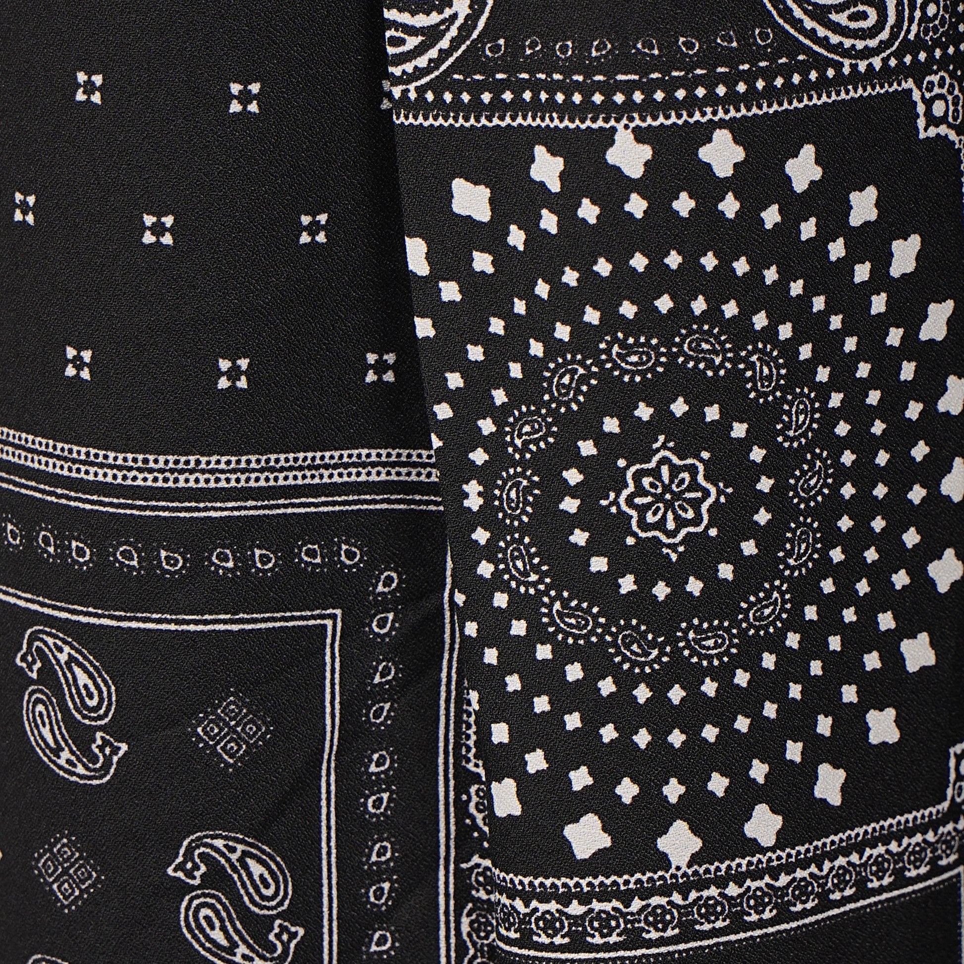 Printed High Rise Straight Pant