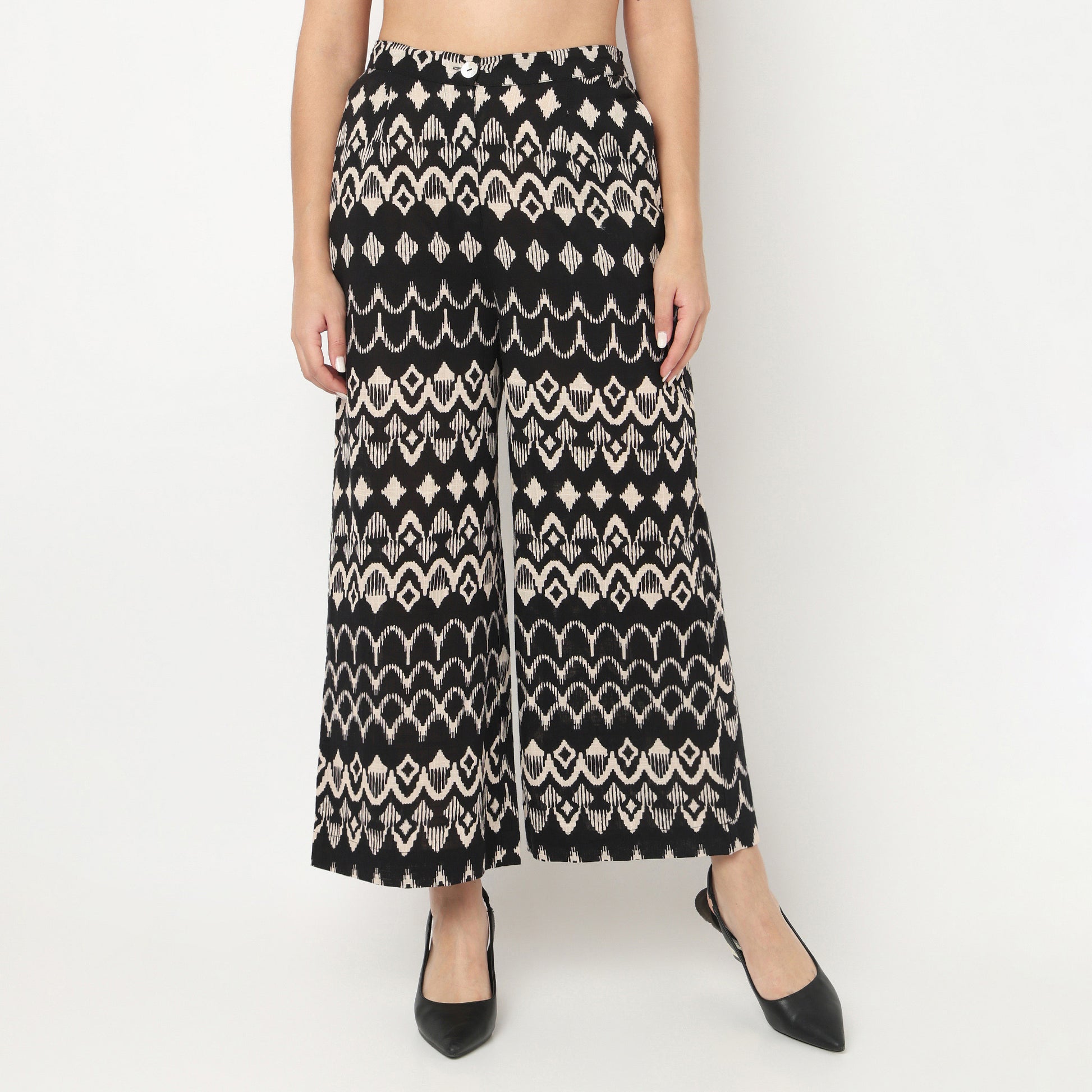 High Rise Straight Pants