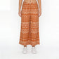 Printed High Rise Pants