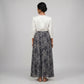Printed Flare Fit High Rise Skirt