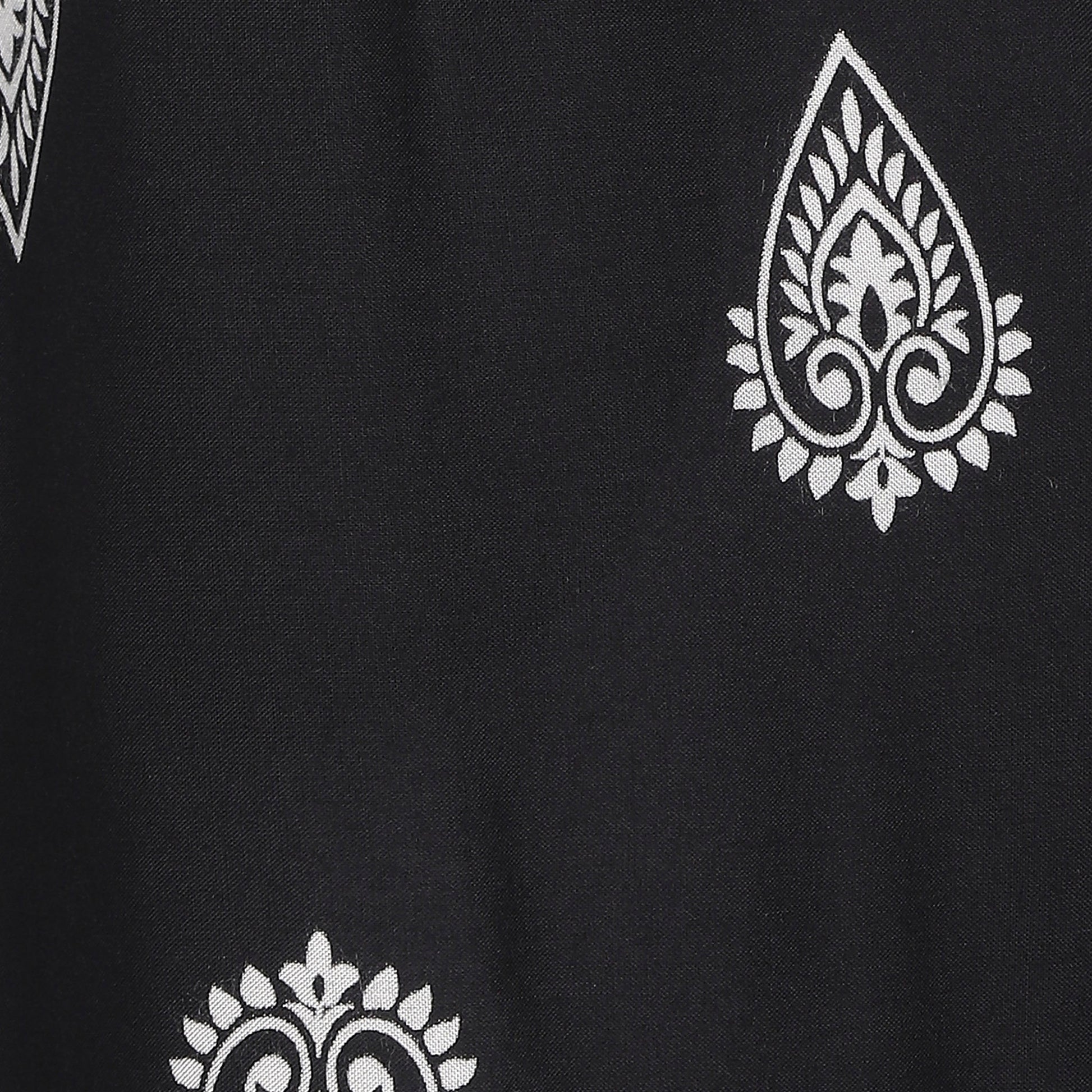 Printed Flared High Rise Pants