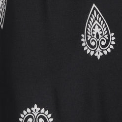 Printed Flared High Rise Pants