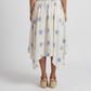 Printed Flared Mid Rise Skirt
