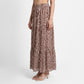 Printed Flared Skirt