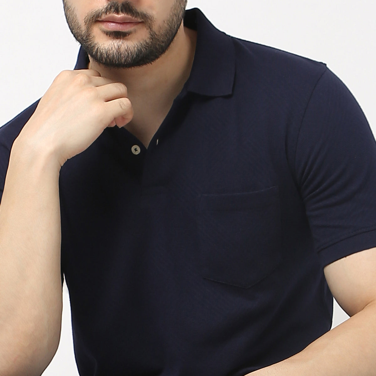 Regular Fit Structured Polo T-Shirt