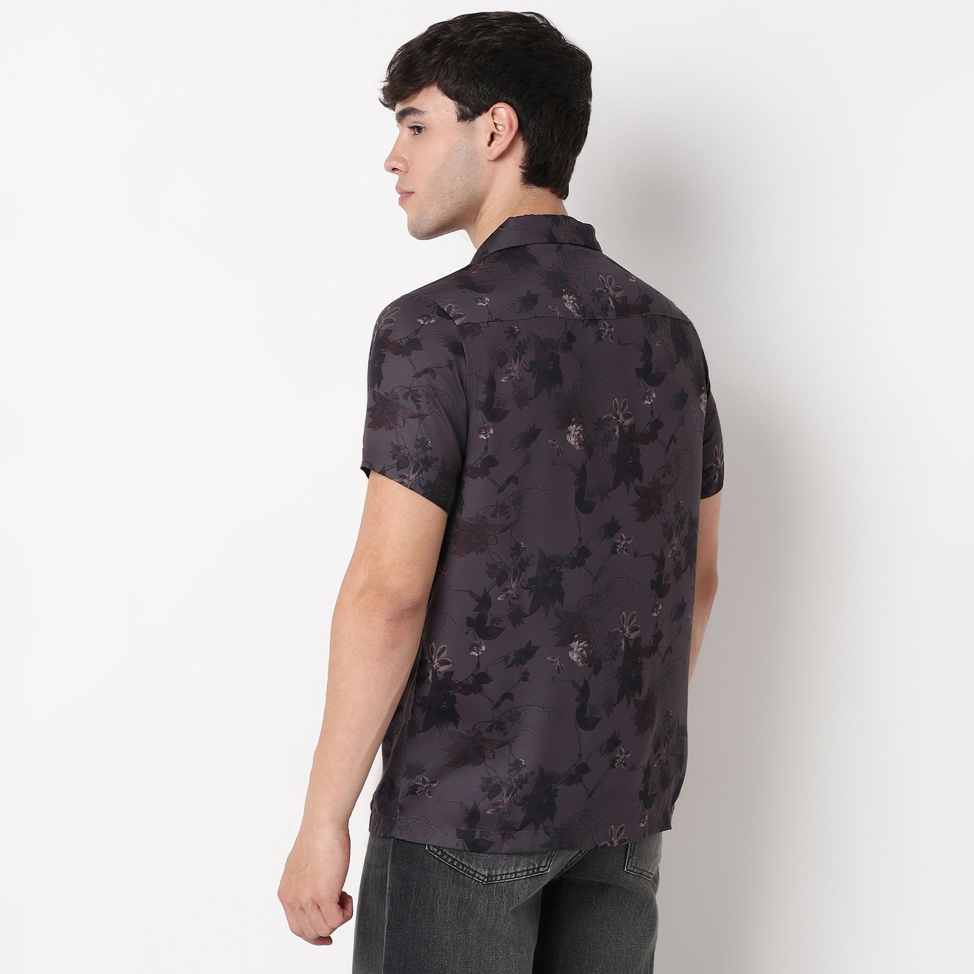 Floral Print Celebration Shirt