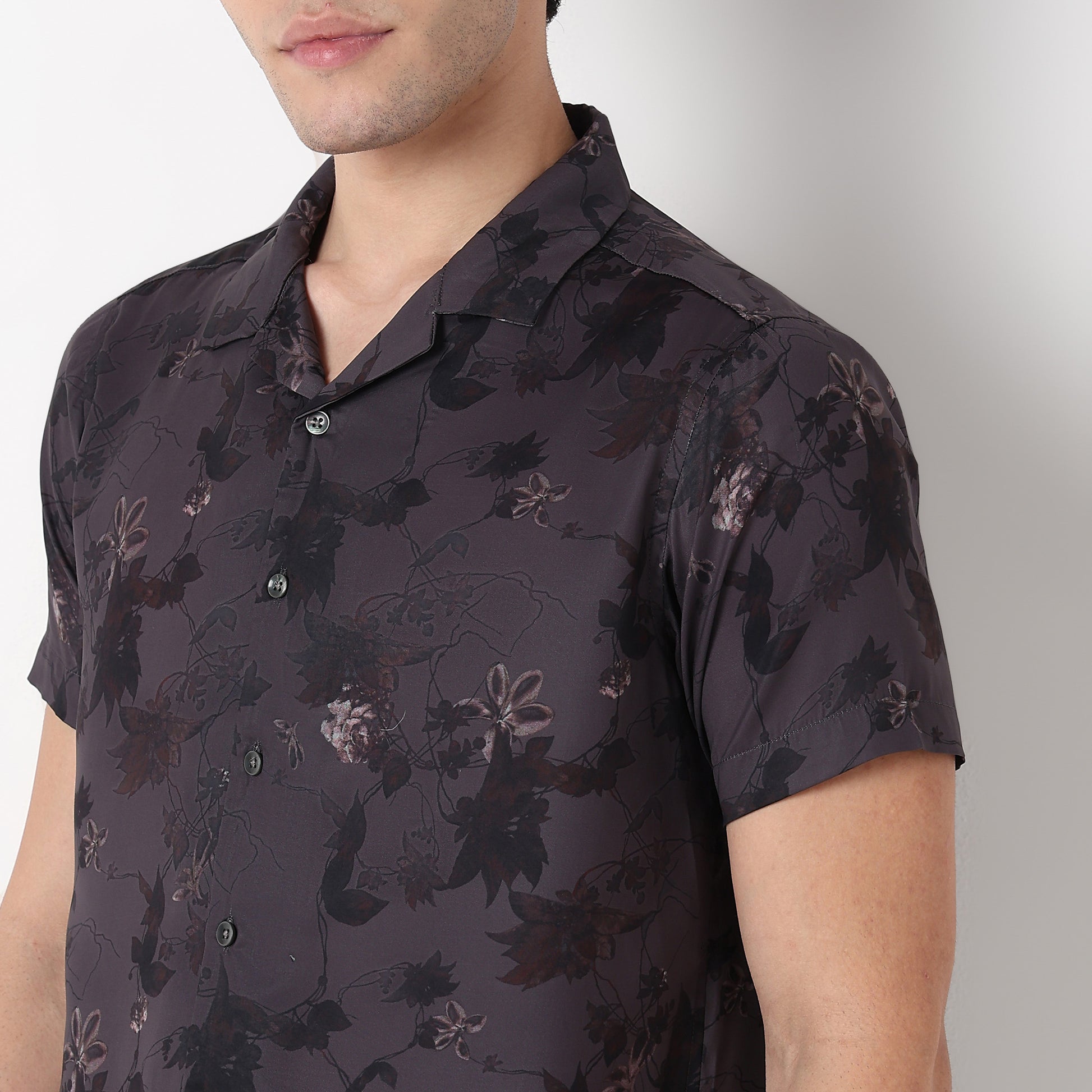 Floral Print Celebration Shirt