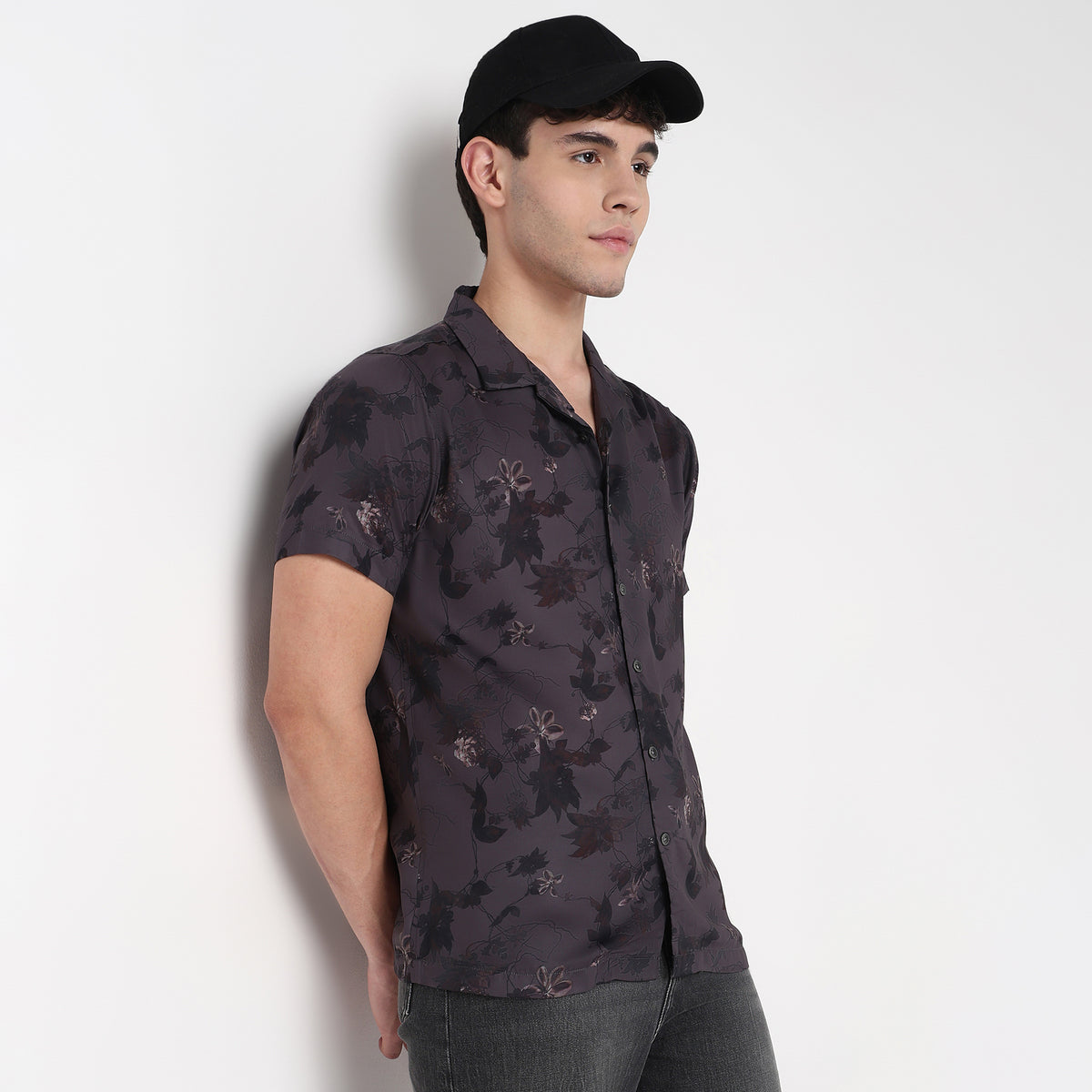 Floral Print Celebration Shirt